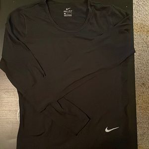 Nike Dri fit long sleeve athletic top